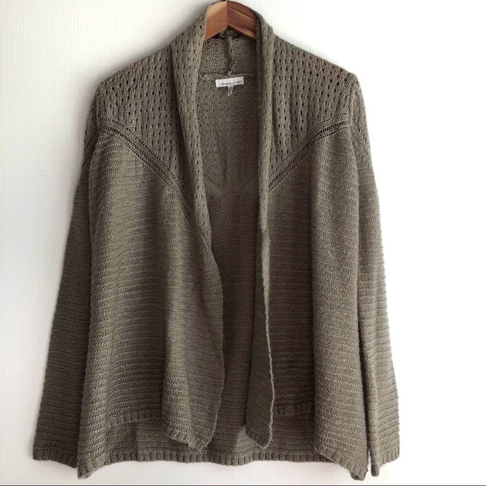 O’Neill grey cardigan sweater